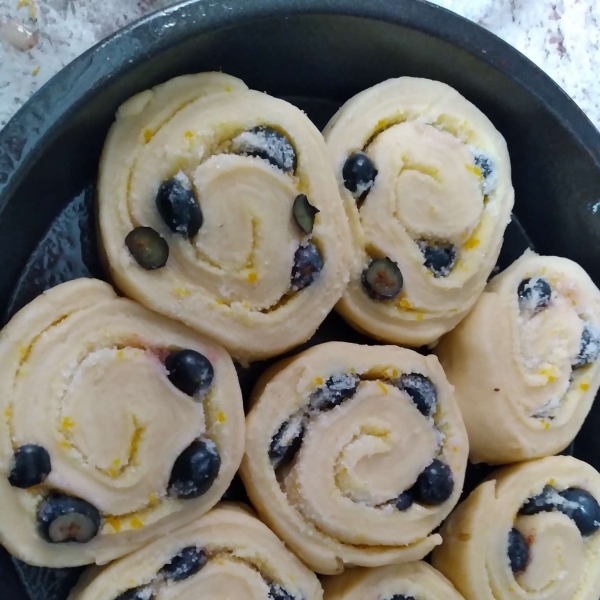 Blueberry-Orange Rolls