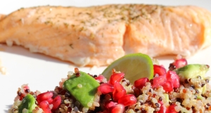 Avocado, Pomegranate, and Quinoa Salad
