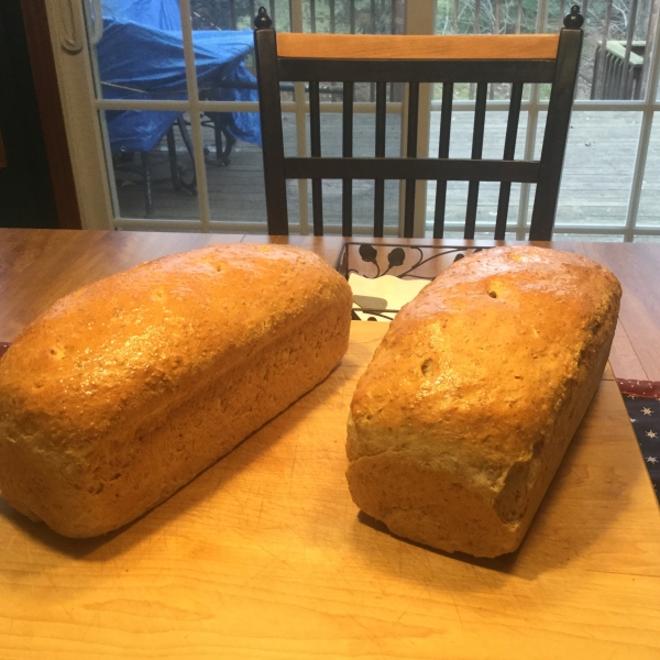 Butter Honey Wheat Bread