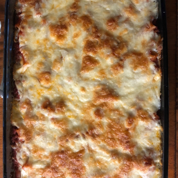 RAGÚ No Boiling Beefy Baked Ziti