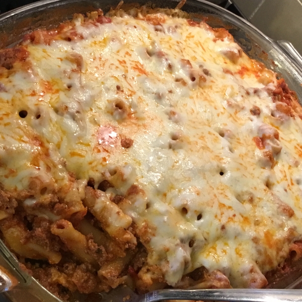 RAGÚ No Boiling Beefy Baked Ziti