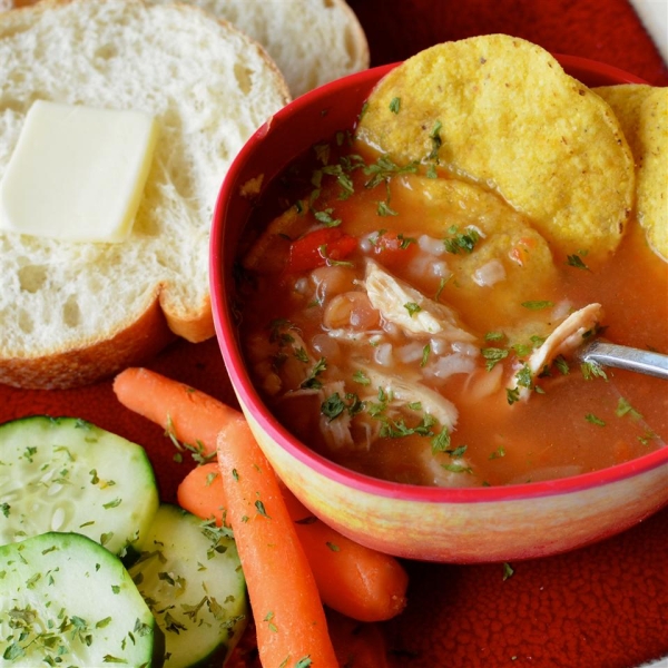 Salsa Chicken Soup