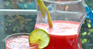 Watermelon Lime Agua Fresca