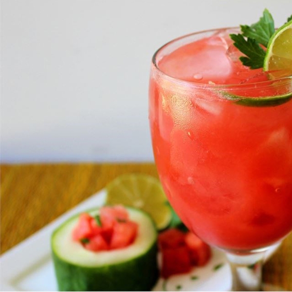 Watermelon Lime Agua Fresca