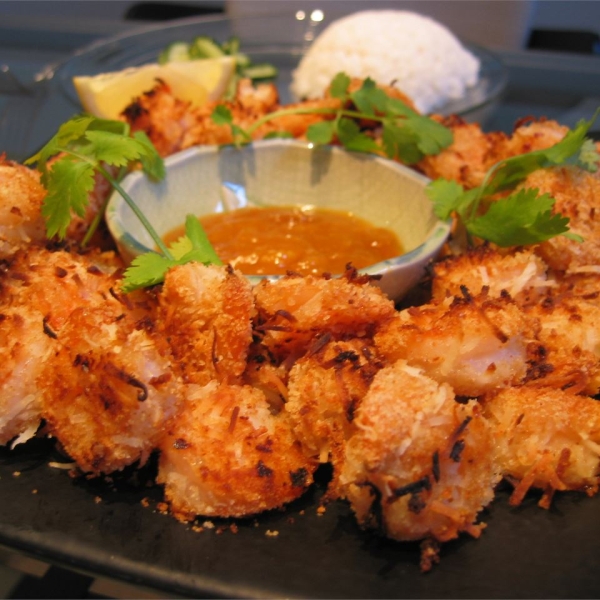 Twice-Cooked Coconut Shrimp