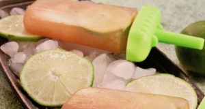 Earl Grey Tea and Lime Ice Pops
