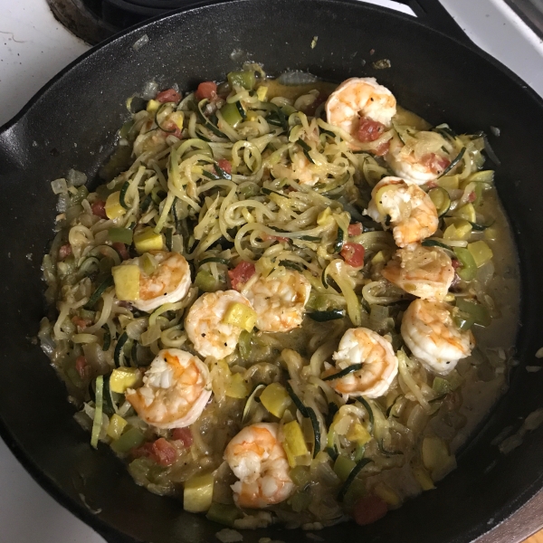 Shrimp Scampi Zucchini