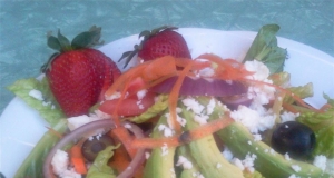 Huge Rainbow Salad