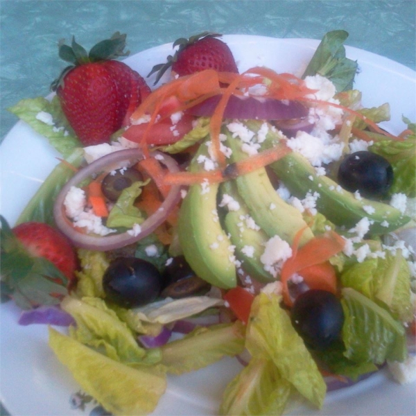 Huge Rainbow Salad
