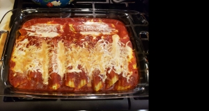 Spinach Cheese Manicotti