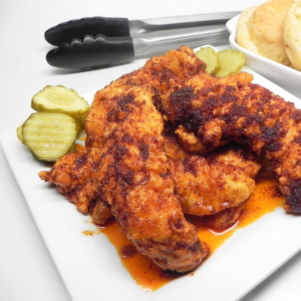 Nashville Hot Chicken and Biscuits
