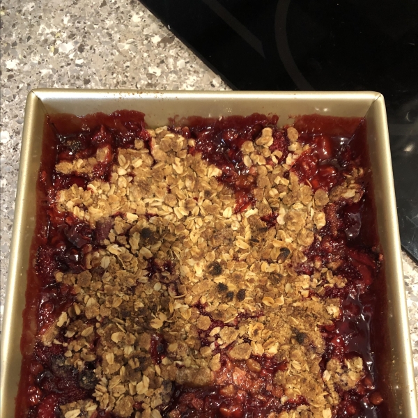 Strawberry Rhubarb Cobbler