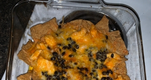Buffalo Chicken Nacho Bowl
