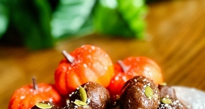 Pumpkin Chocolate Truffles