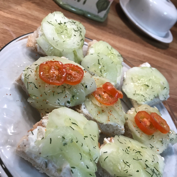 Cucumber Sandwiches II