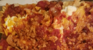 Double Cheese Casserole