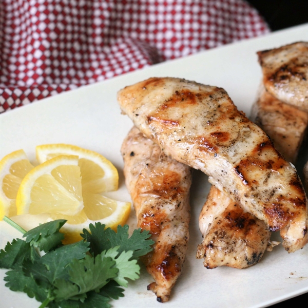 Grilled Lemon-Garlic Chicken