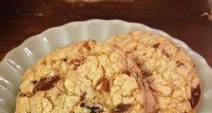 Chocolate Chip Cookies with Cherries and Pecans