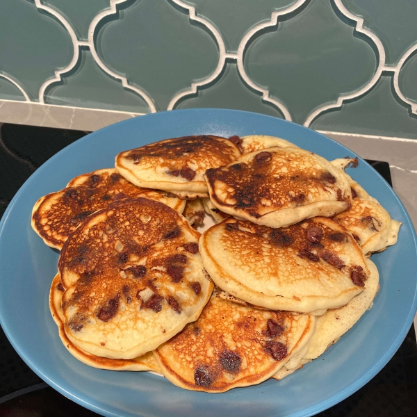 Mini Chocolate Chip Pancakes