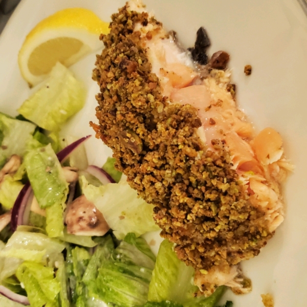 Pistachio-Crusted Salmon