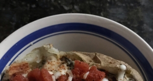 Stuffed Alfredo Baked Potatoes