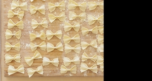 Homemade Farfalle Pasta