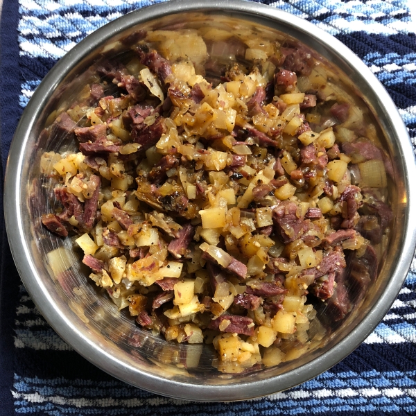Corned Beef Hash (Abalos style)