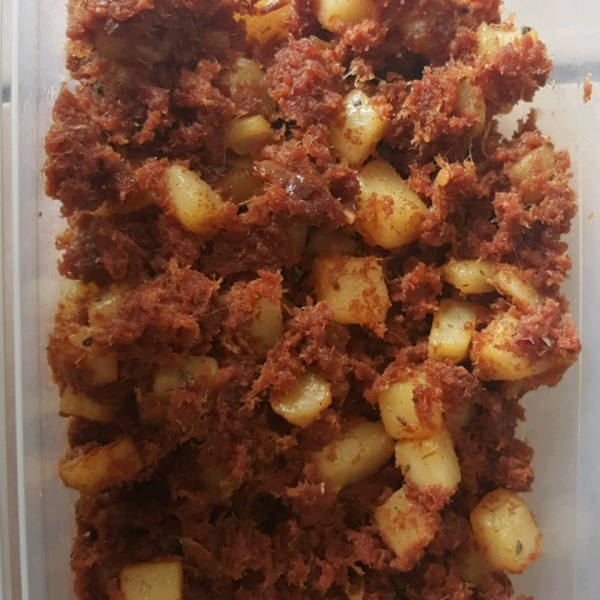 Corned Beef Hash (Abalos style)