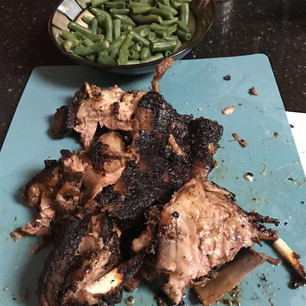 Lamb Ribs with Honey and Wine
