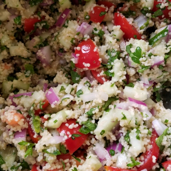 Whole Wheat Couscous Tabbouleh