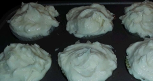 Buttery Cupcakes with Coconut Topping