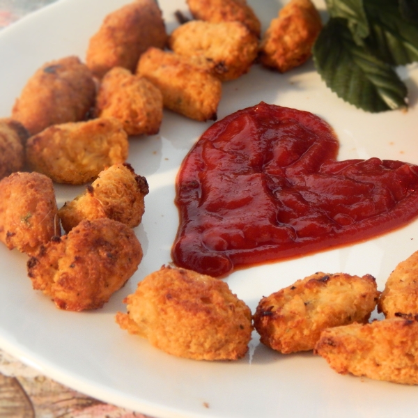 Cheesy Cauliflower Tots