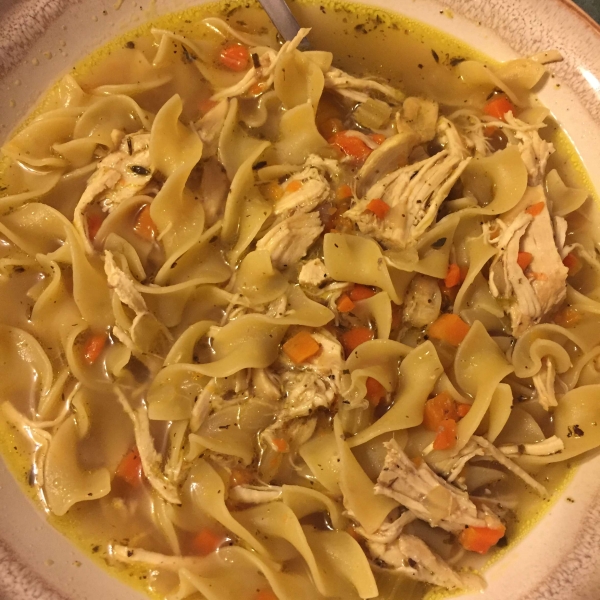 Instant Pot Chicken Noodle Soup