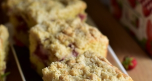 Strawberry Buttermilk Crumb Cake