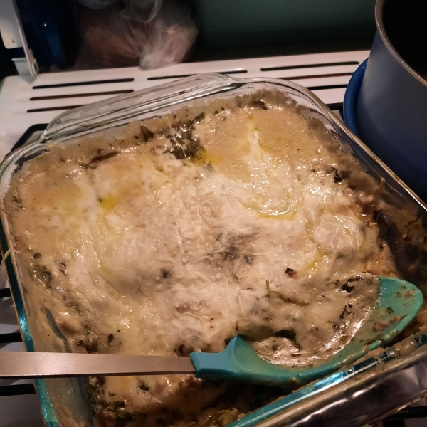 Ground Beef Spinach Casserole