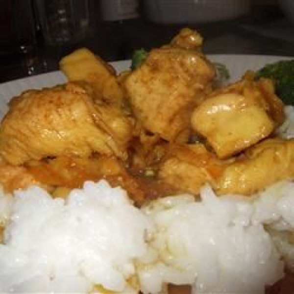 Orange Curried Chicken