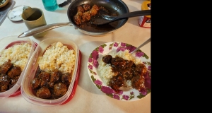 Korean Barbecue-Style Meatballs