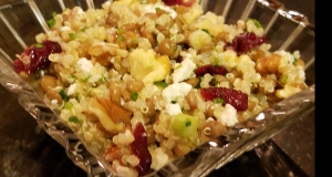 Cranberry Lentil and Quinoa Salad