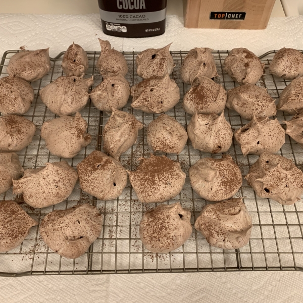 Chocolate Chip Meringue Cookies