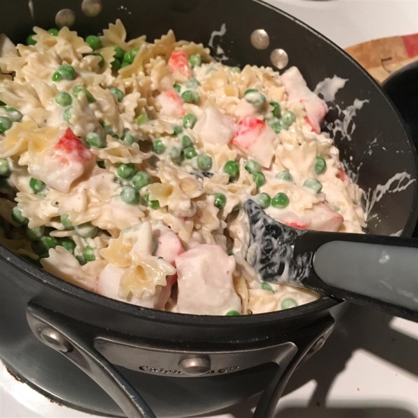 Creamy Crabby Pasta