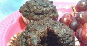 Probiotic Chocolate Chocolate Chip Muffins