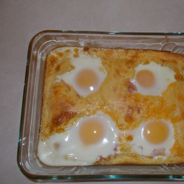 Eggs in Bed
