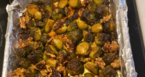 Sweet Chili Roasted Brussels Sprouts