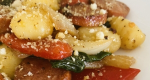 Smoked Sausage Gnocchi with Sun-Dried Tomatoes