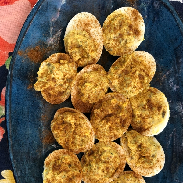 Kimberly's Curried Deviled Eggs