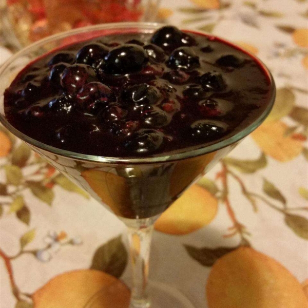 Homemade Blueberry Pie Filling