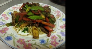 Singapore Beef Stir-Fry