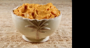 Mashed Sweet Potatoes with Goat Cheese