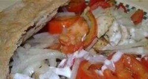 Marinated Chicken Pita Sandwich