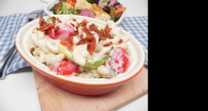 Bacon, Leek, and Tomato Macaroni and Cheese